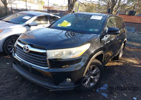 2016 Toyota Highlander Le Plus V6 from USA, damaged, VIN 5TDBKRFH4GS352008